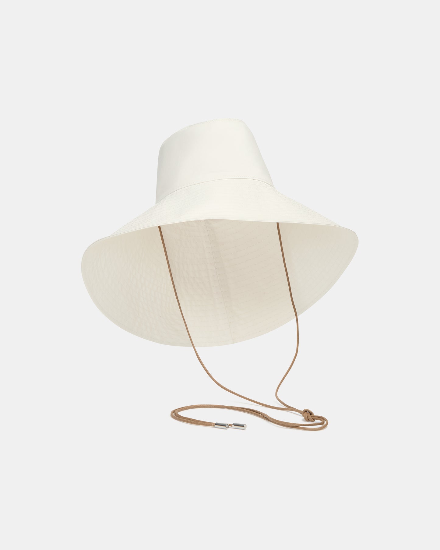 TWP Cream / british khaki Nantucket Sound Hat in Water Repellent Twill view 1