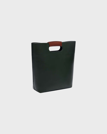 Small Bucket Bag in Leather