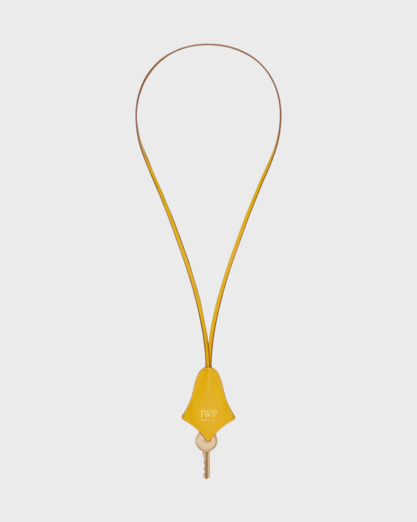 TWP Soliel Key Necklace in Leather view 1