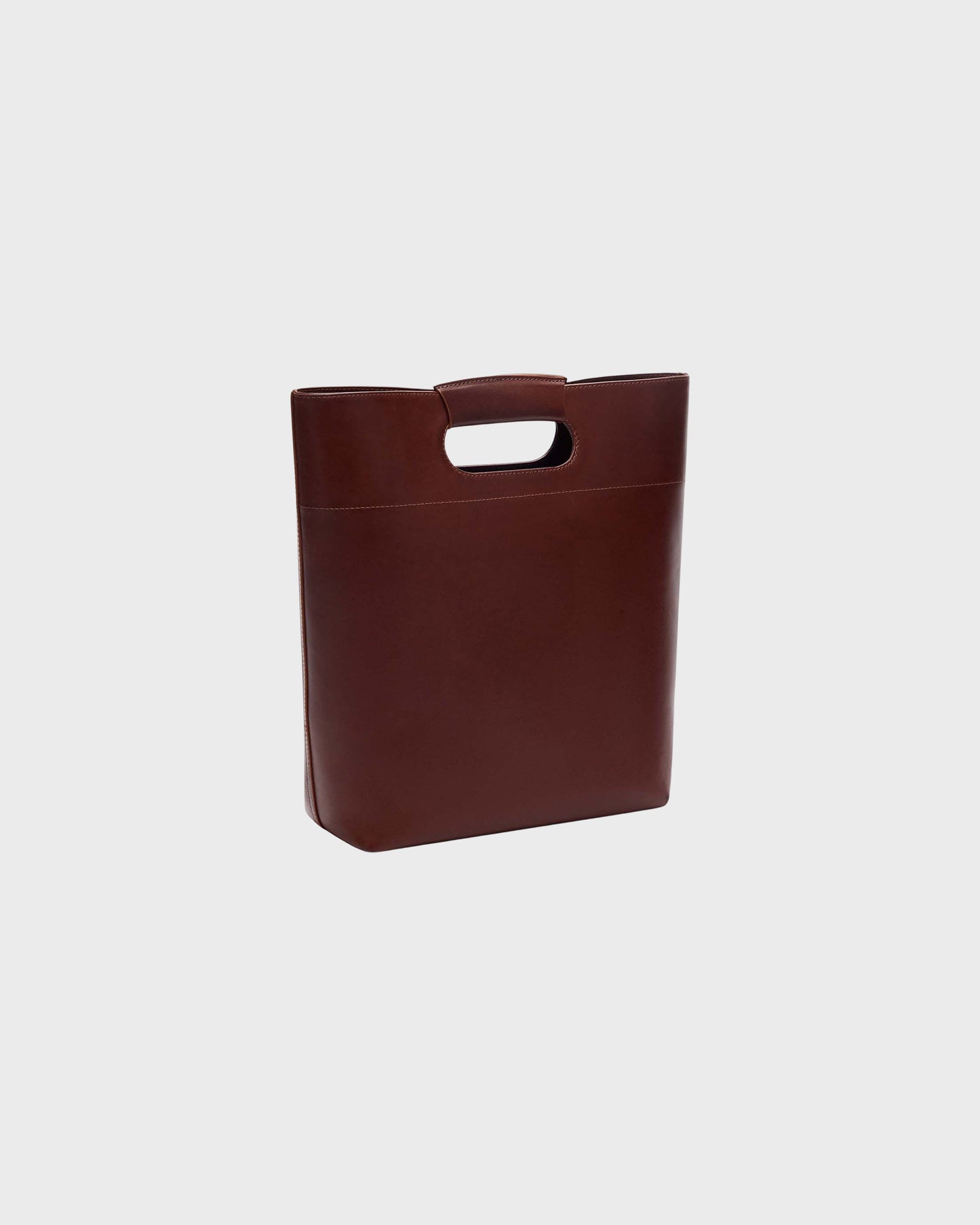 TWP Cognac Small Bucket Bag in Leather view 1