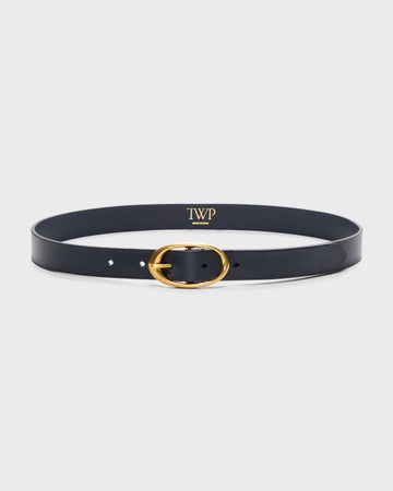 TWP Midnight Narrow Belt in Vachetta Leather view 1