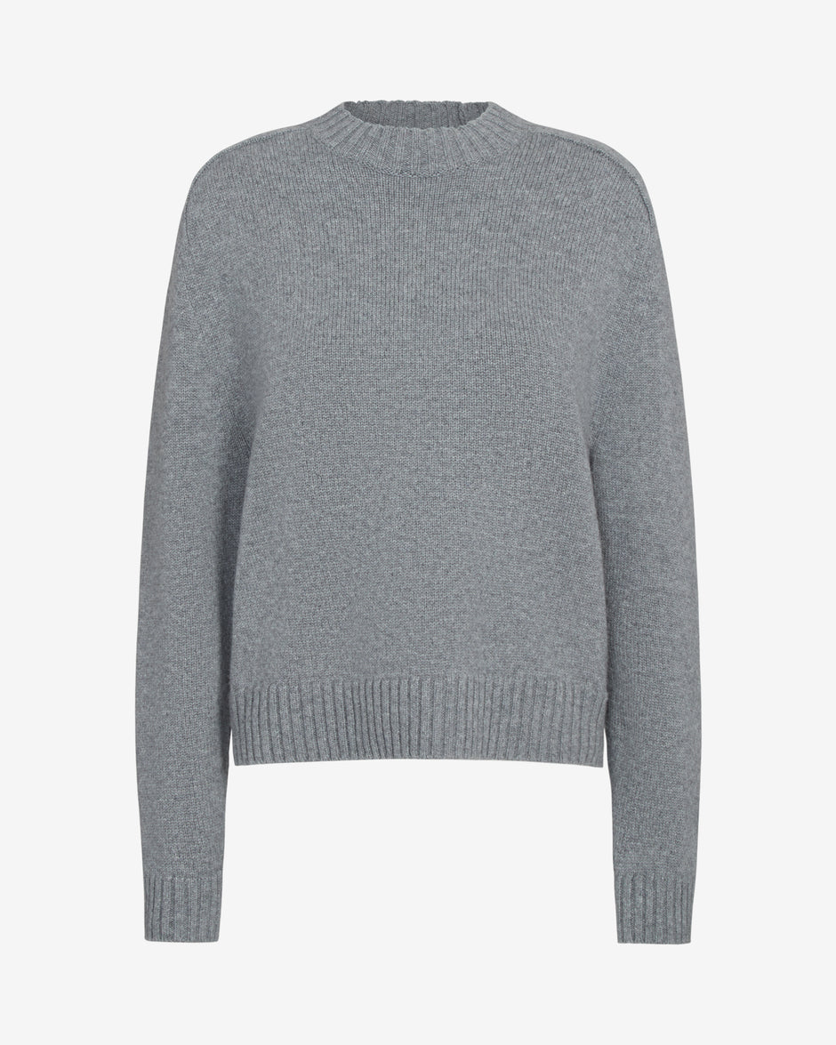 TWP Grey New Jill Crewneck in Cashmere view 1