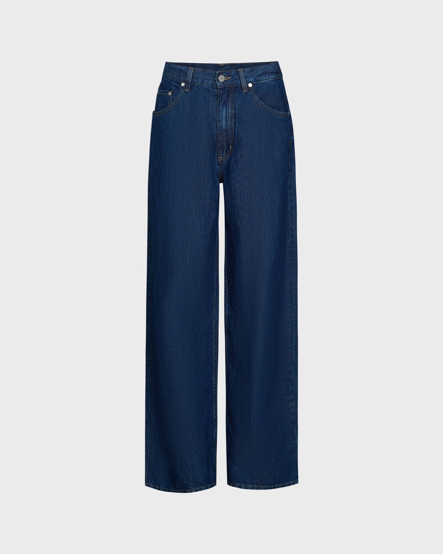 TWP Dark stone Song Sung Blue Jean in Linen Cotton Denim view 1