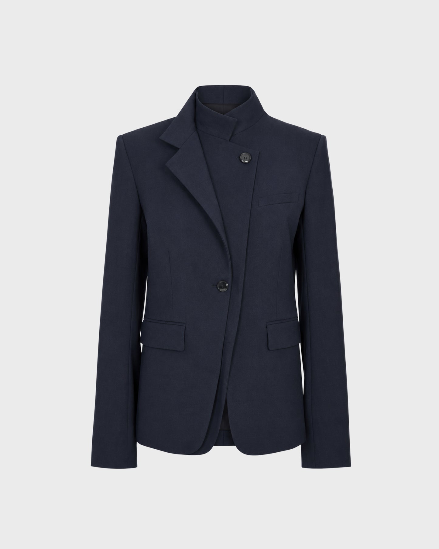 TWP Midnight The Double Take Blazer in Soft Finish Stretch Wool view 1