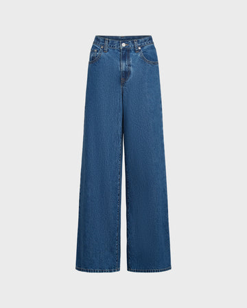 TWP Paris Tall Tiny Dancer Jean in Denim view 1