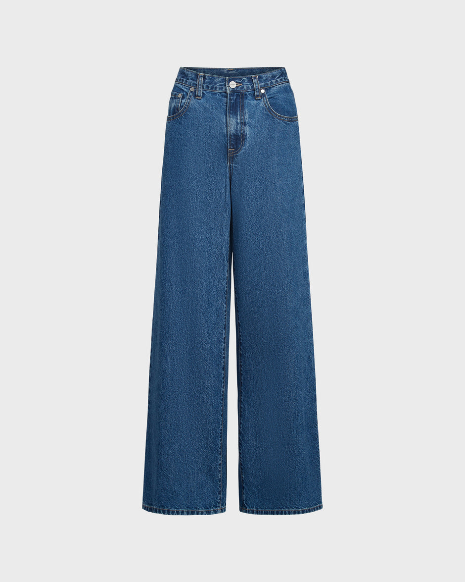 TWP Paris Tall Tiny Dancer Jean in Denim view 1