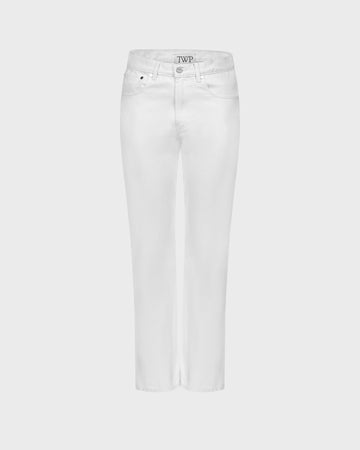 TWP White Kent St Jean in Denim view 1