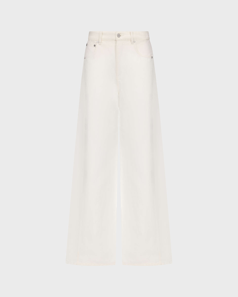 TWP White West 11th St Jean in Natural Denim view 1
