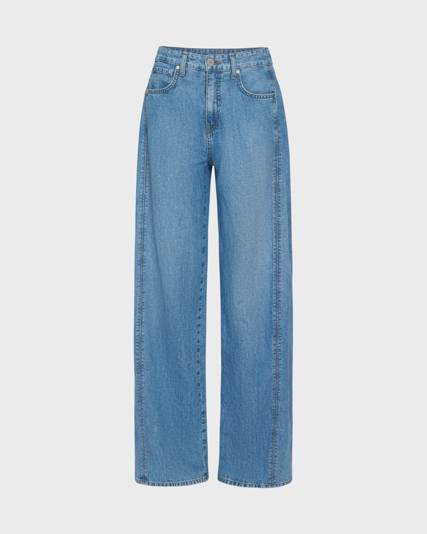 TWP Montauk West 11th St. Jean in Linen Cotton Denim view 7