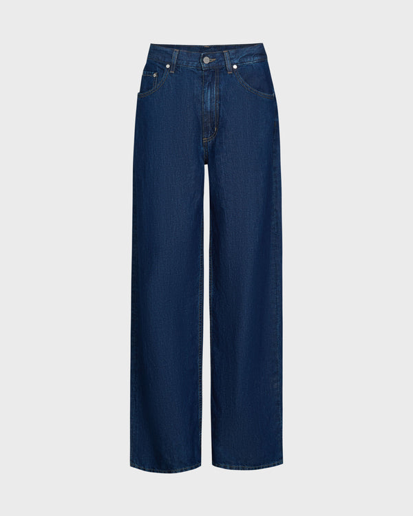 TWP Dark stone Song Sung Blue Jean in Linen Cotton Denim view 7