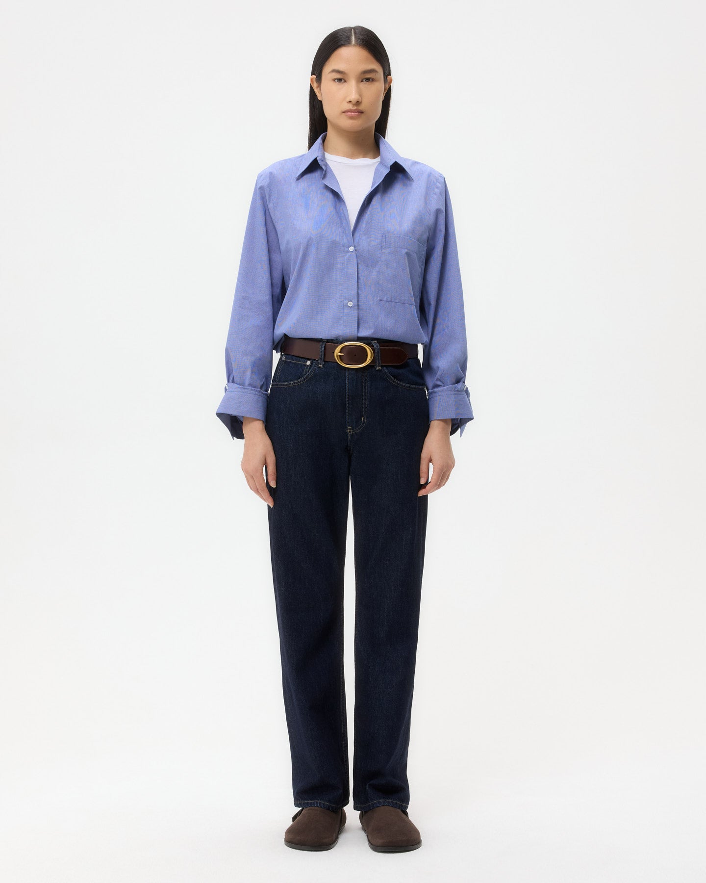 TWP Indigo resin Kent St in Denim view 6