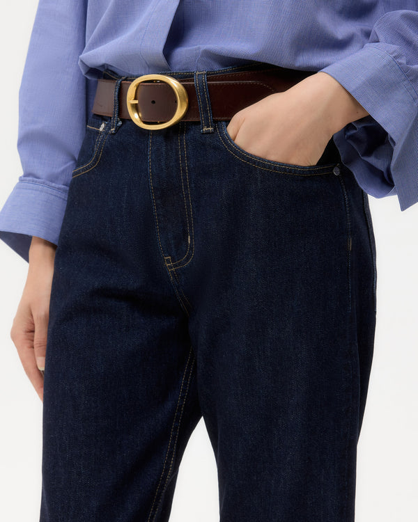 TWP Indigo resin Kent St in Denim view 3