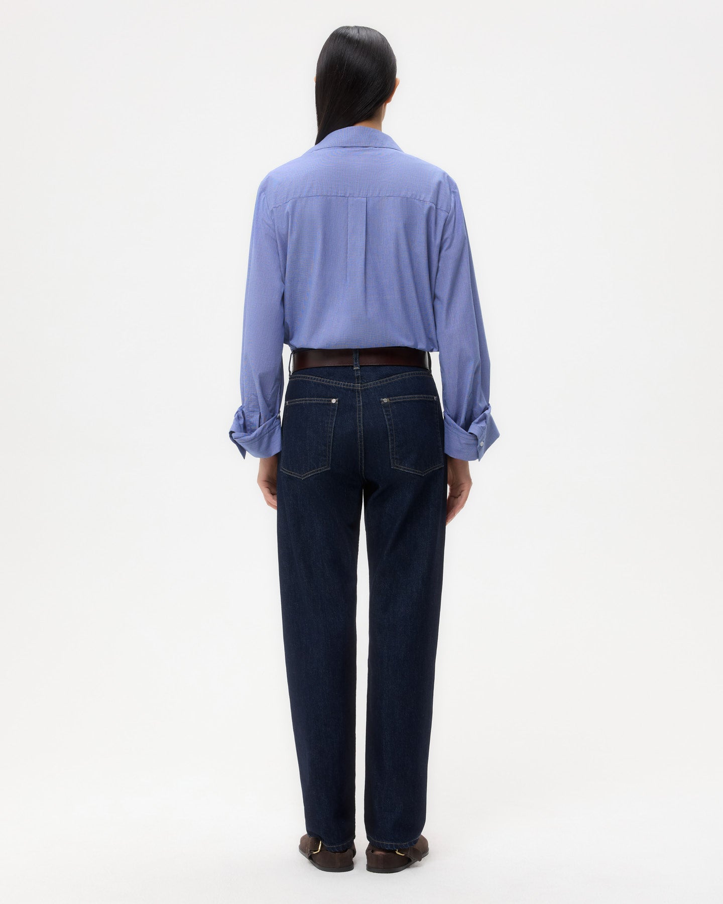 TWP Indigo resin Kent St in Denim view 5