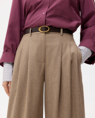 TWP Timber wolf mult Avery Pant in Stretch Wool view 5