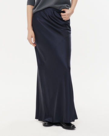 TWP Night sky My Endless Love Skirt in Hammered Viscose SatIn view 3