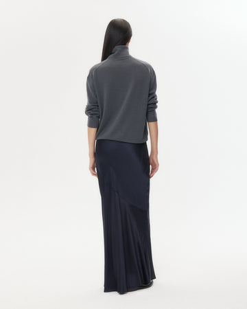 TWP Night sky My Endless Love Skirt in Hammered Viscose SatIn view 4