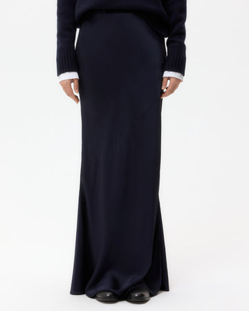 TWP Night sky My Endless Love Skirt in Hammered Viscose SatIn view 3