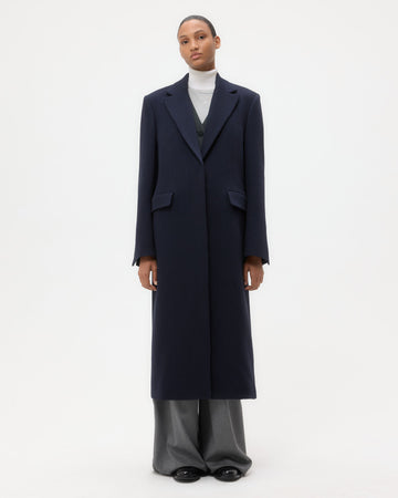 TWP Midnight Mattie Coat in Wool Twill view 2