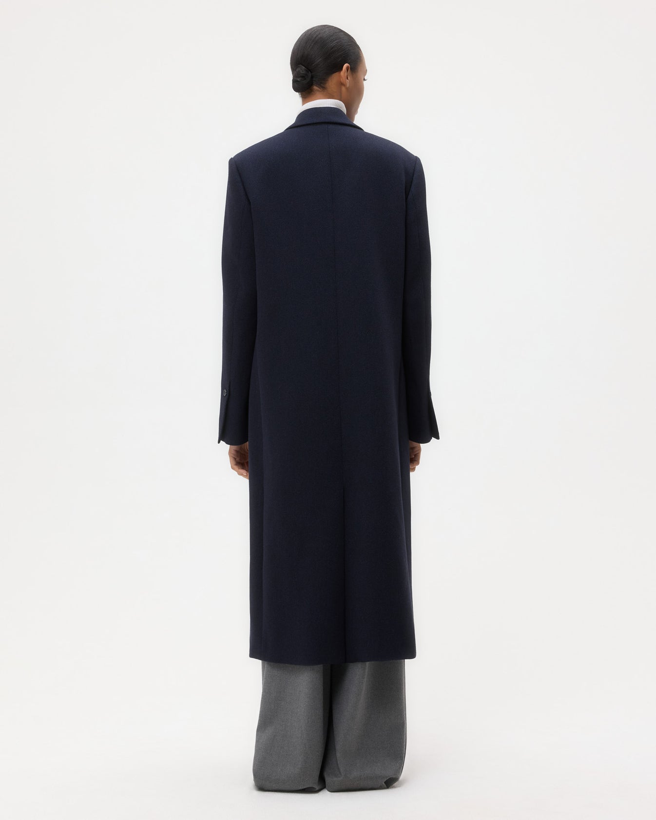 TWP Midnight Mattie Coat in Wool Twill view 5