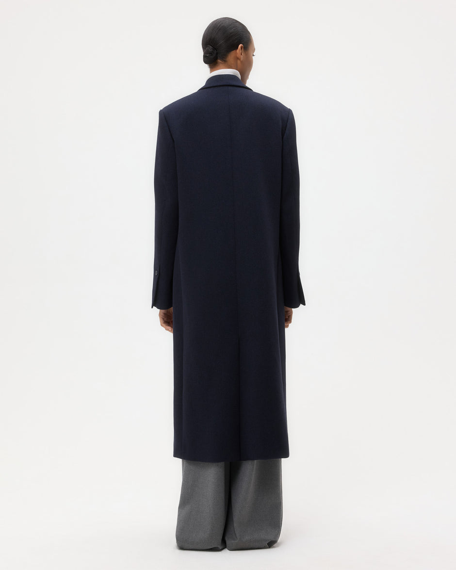 TWP Midnight Mattie Coat in Wool Twill view 5