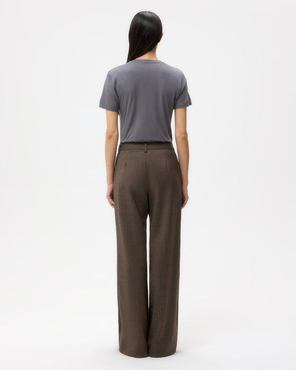 TWP Charcoal His Tee in Supima Cotton view 5