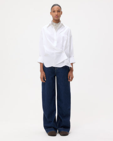 TWP White New Earl in Super Compact Poplin view 1