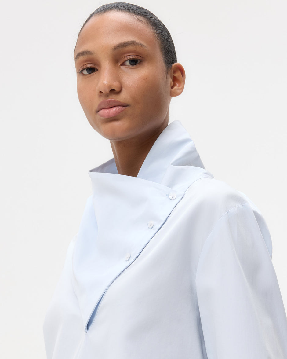 TWP Plein air My Maria Top in Super Compact Poplin view 1