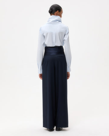 TWP Plein air My Maria Top in Super Compact Popllin view 5