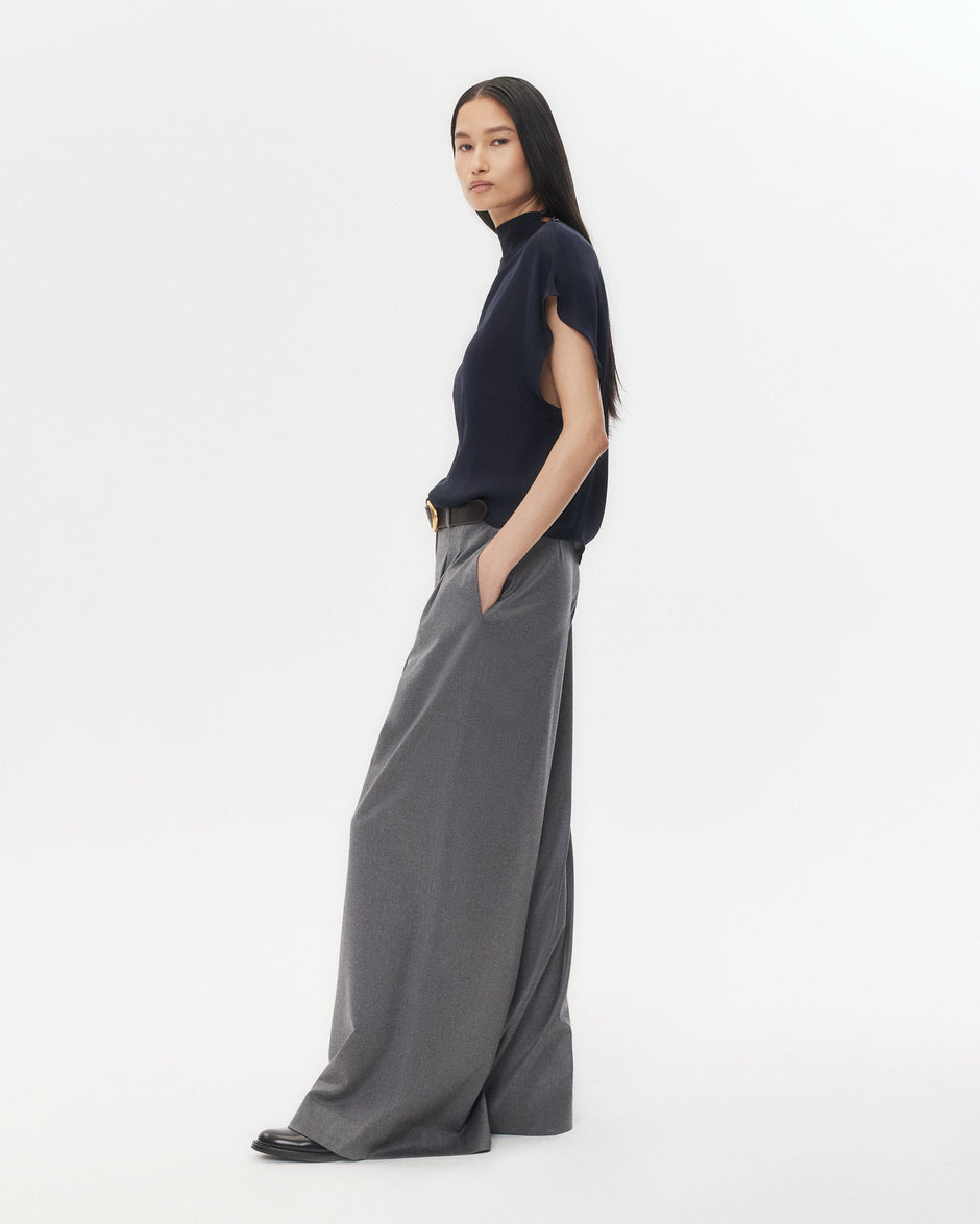 TWP Midnight Wish You Would Top in Silk Georgette view 4
