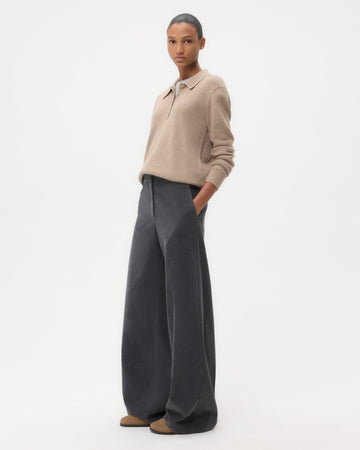 TWP Mink Jorden Polo in Cashmere view 4