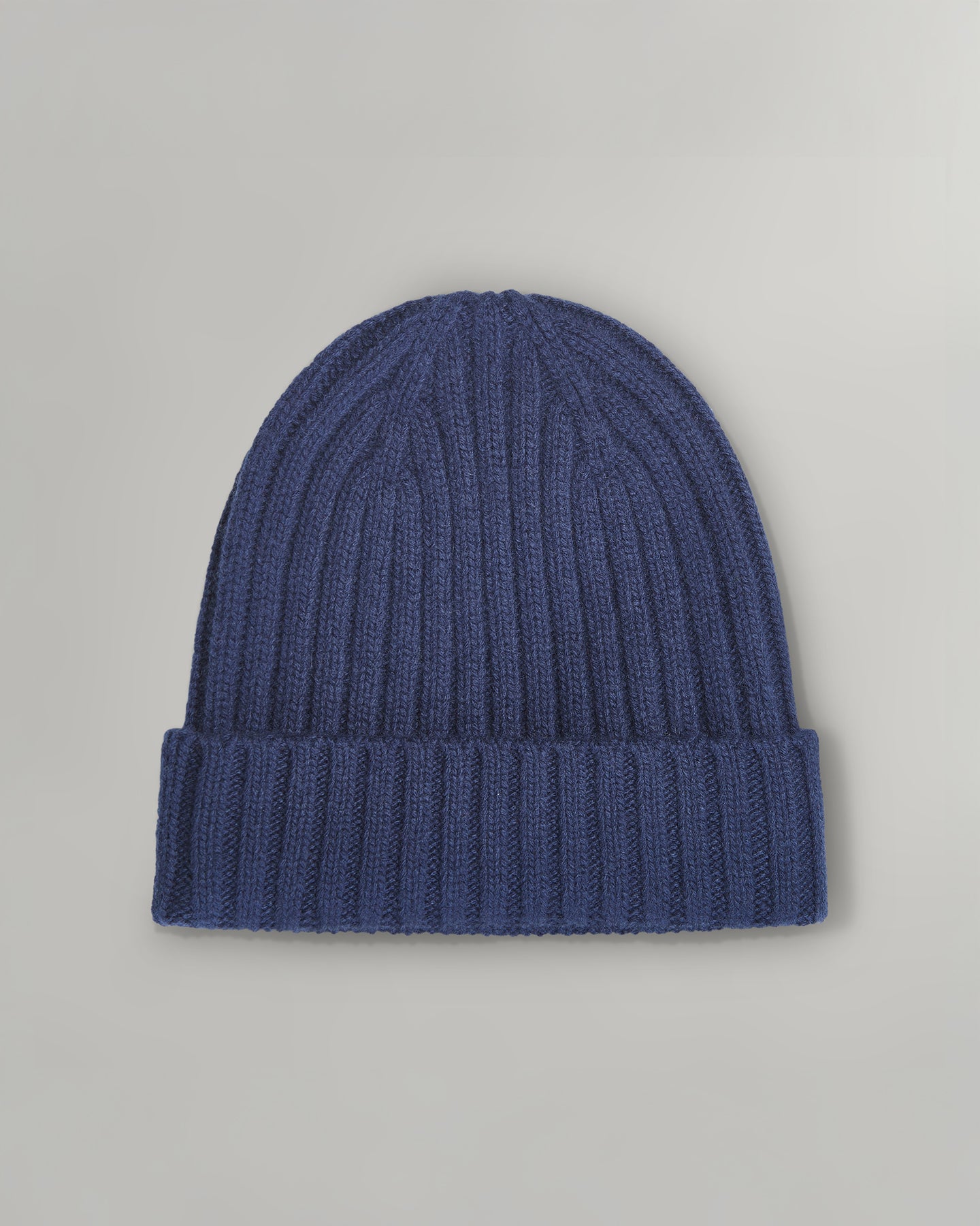 TWP Heather indigo Cashmere Beanie view 1