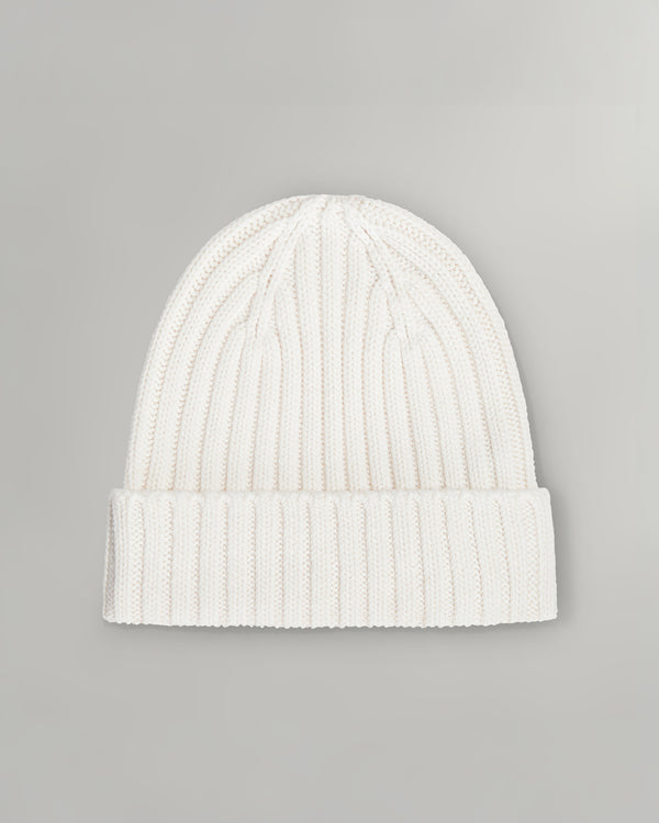 TWP Ivory Merino Wool Beanie view 1