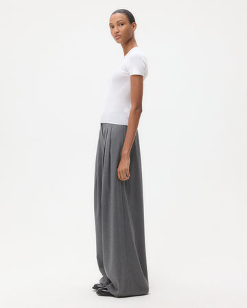 TWP Ivory Tease Top in Ribbed Cotton Knit view 4