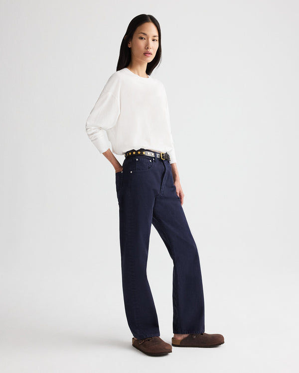 TWP White The Big Easy T in Supima Cotton view 3