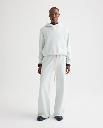 TWP Blue flower PJ Pant in Lightweight French Terry view 3