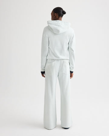 TWP Blue flower PJ Pant in Lightweight French Terry view 5