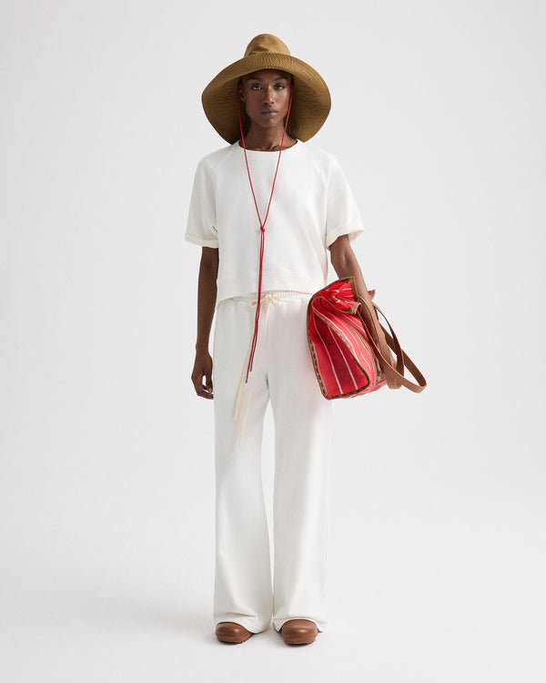 TWP Red / white Deia Bag in Nylon Canvas view 2