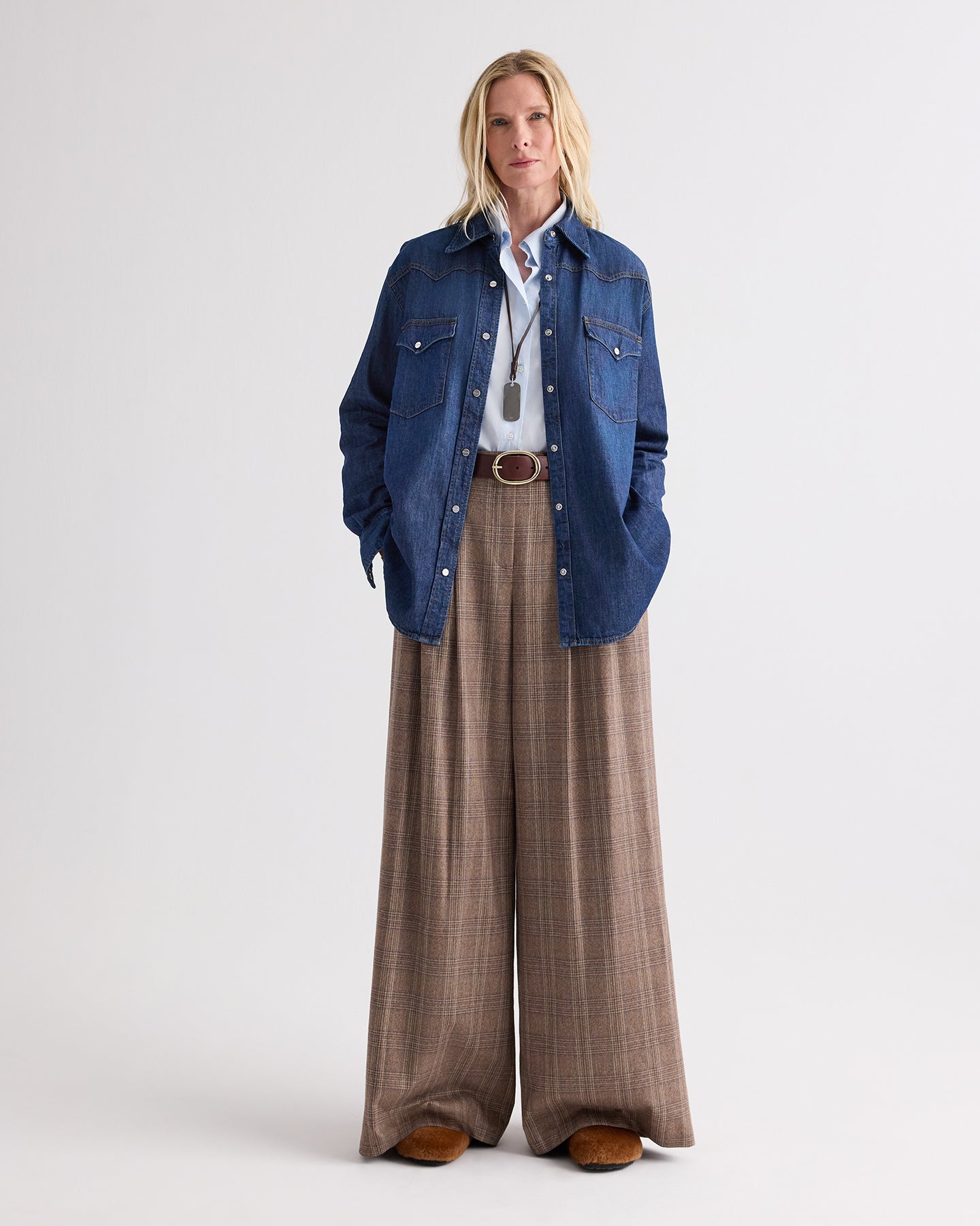 TWP Dark wash OG Supersized Ranchers - DARK WASH view 4