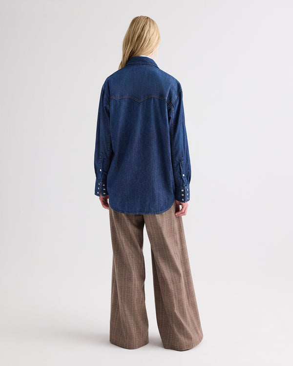 TWP Dark wash OG Supersized Ranchers - DARK WASH view 5