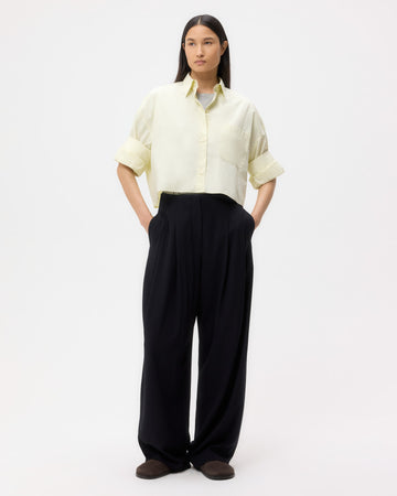 TWP Midnight Carrie&#39;s Trouser in Drapey Wool Crepe view 6