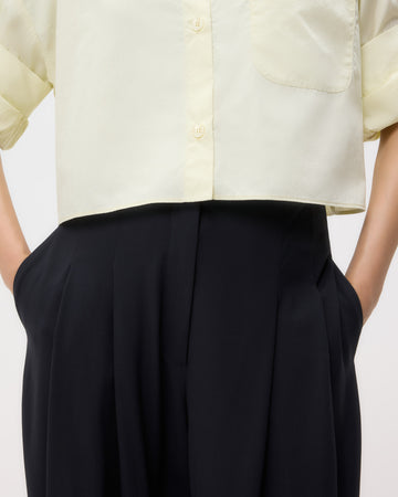 TWP Midnight Carrie&#39;s Trouser in Drapey Wool Crepe view 4