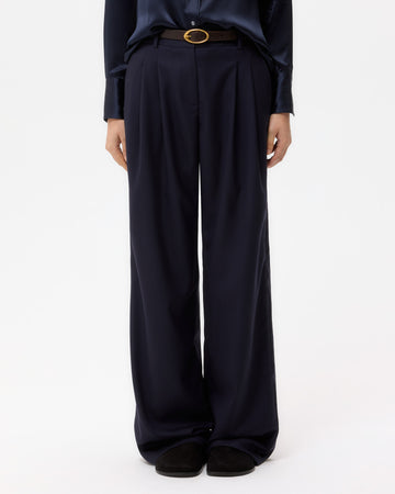 TWP Midnight Sulli Pant in Micro Herringbone Suiting view 2