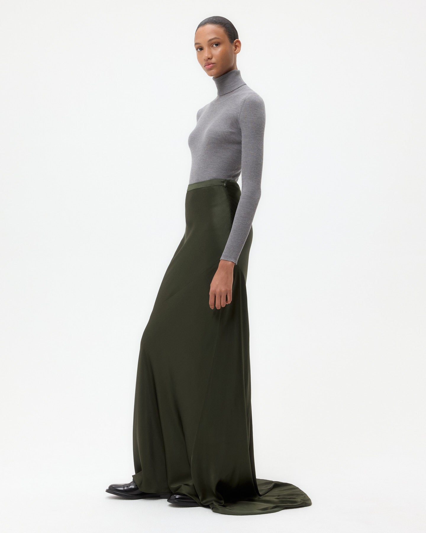 TWP Duffle bag My Endless Love Skirt in Shiny Satin view 1