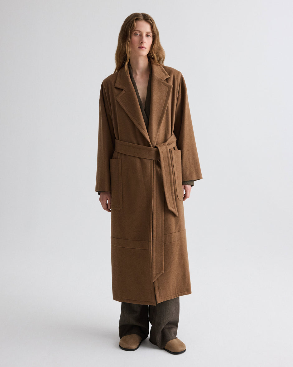 TWP Kelp Em Coat in Cashmere view 1