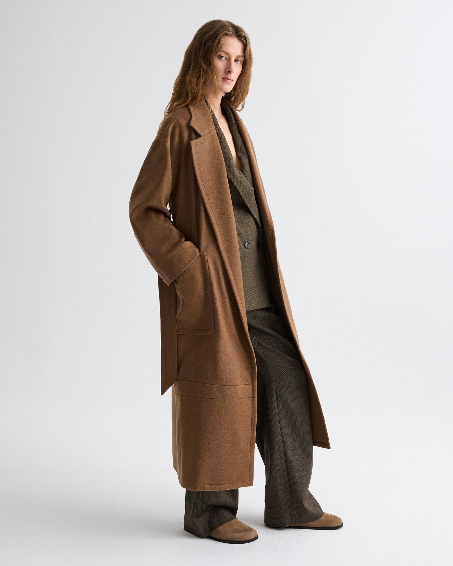 TWP Kelp Em Coat in Cashmere view 4