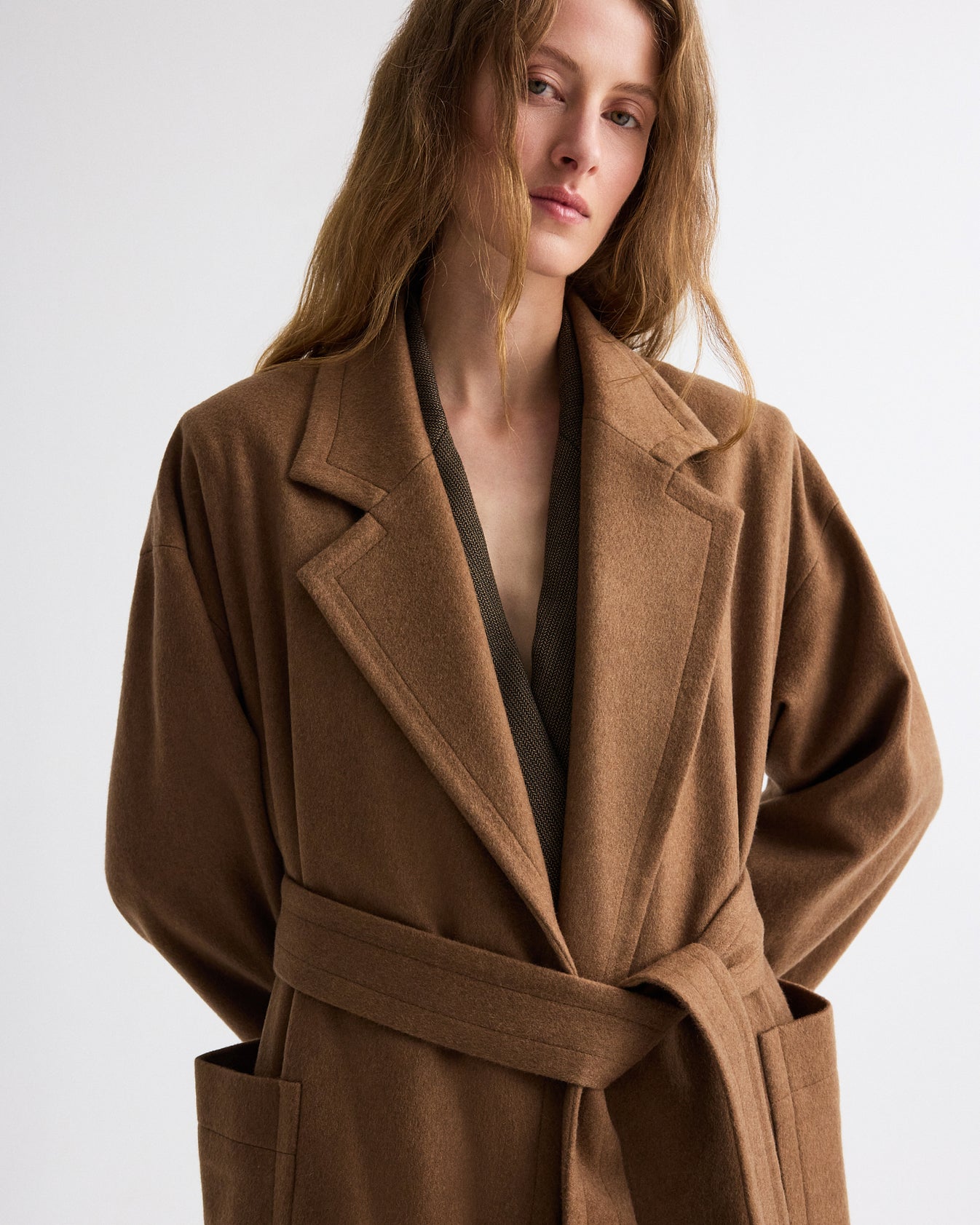 TWP Kelp Em Coat in Cashmere view 2