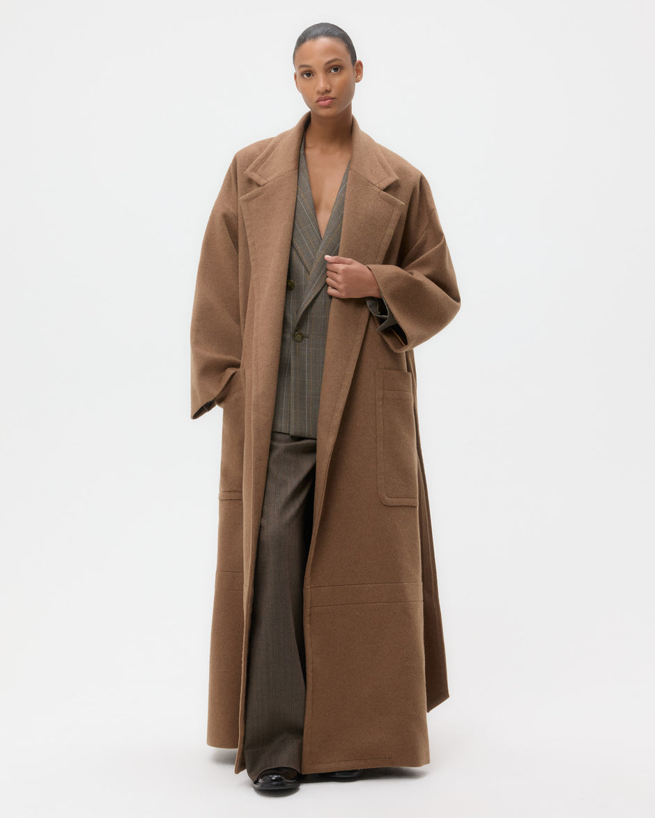 TWP Kelp Em Coat in Cashmere view 1