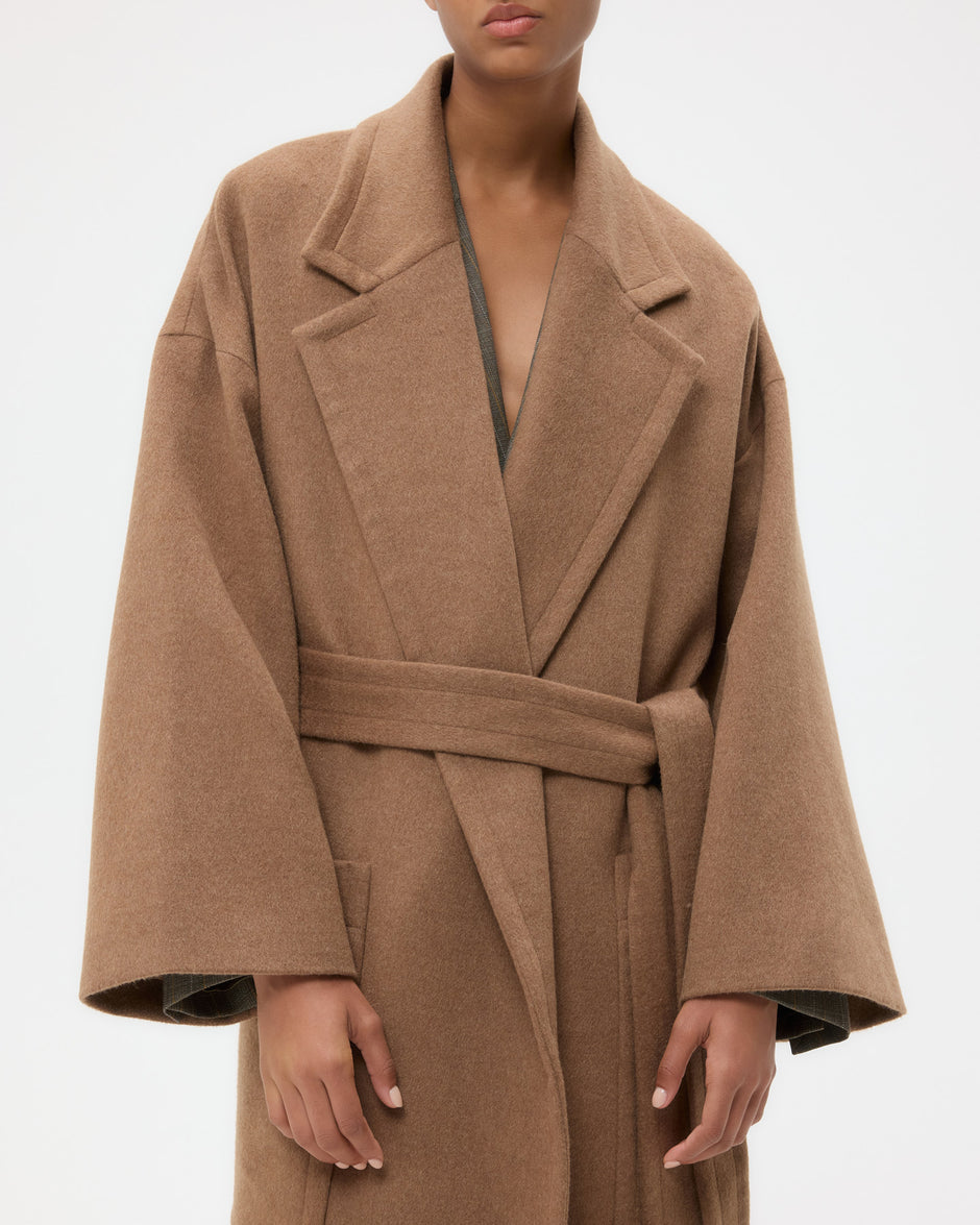 TWP Kelp Em Coat in Cashmere view 2