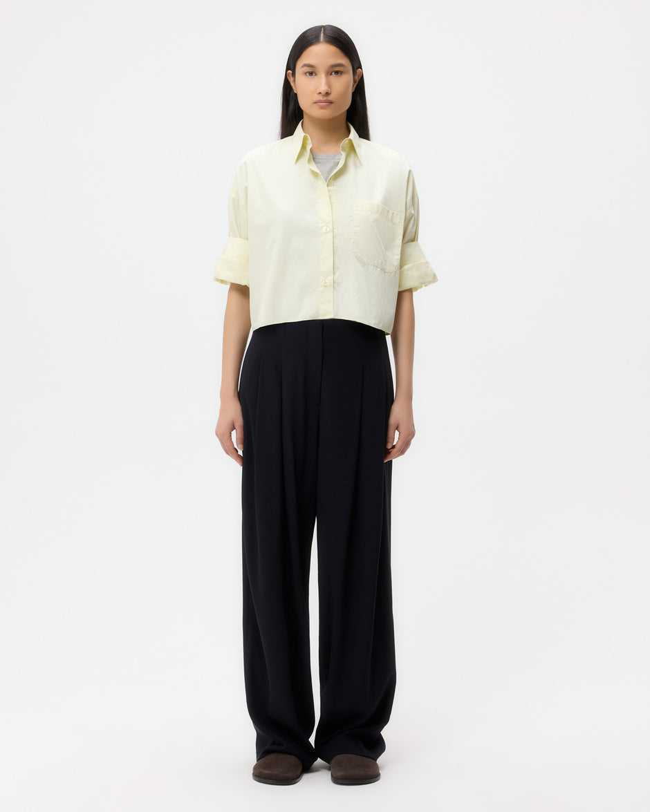 TWP Aloe wash Next Ex Shirt in Superfine Cotton view 6