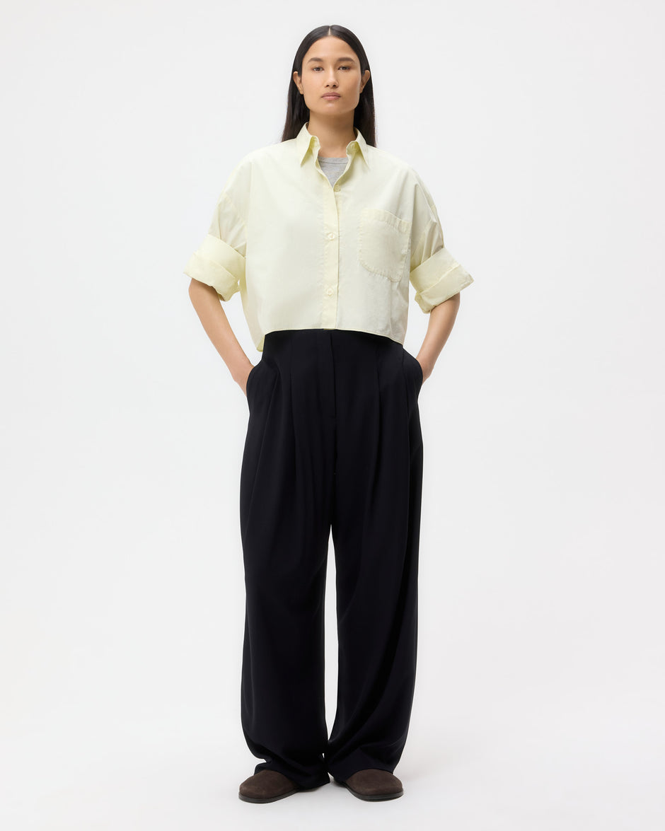 TWP Aloe wash Next Ex Shirt in Superfine Cotton view 3